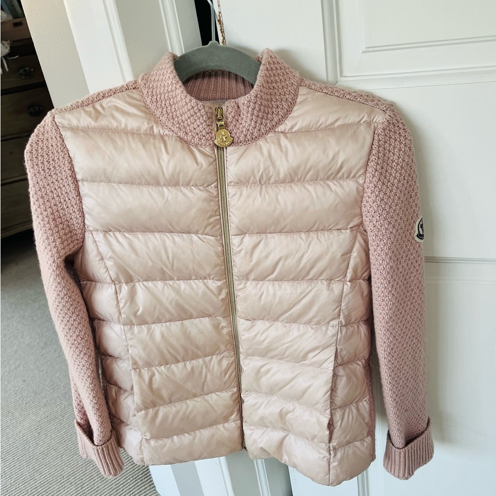 Moncler Pink Puffer Jacket